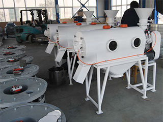 氣流篩試機現場圖